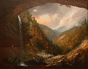 unknow artist Cauterskill Falls on the Catskill Mountains, Taken from under the Cavern, oil on canvas painting by William Guy Wall, 1826-27 France oil painting artist